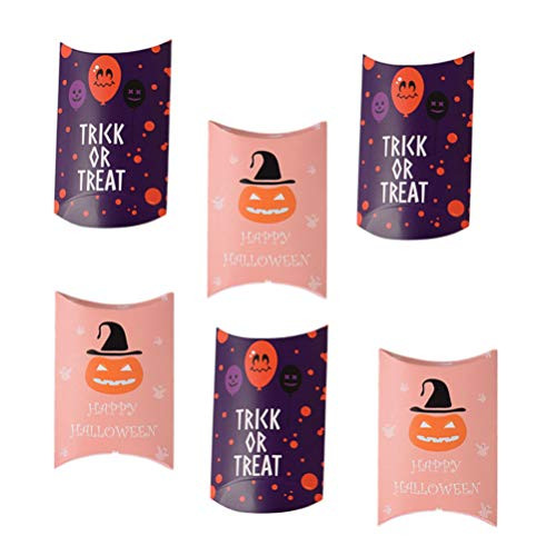 HEALLILY 40pcs Halloween Candy Bags Treat Bags Paper Trick or Treat Candy Box Favor Bag Goodie Bag Pouches Party Favors for Kids Halloween Party Supplies HEALLILY 40pcs Halloween Candy Bags Treat Bags Paper Trick or Treat Candy Box Favor Bag Goodie Bag Pouches Party Favors for Kids Halloween Party Supplies