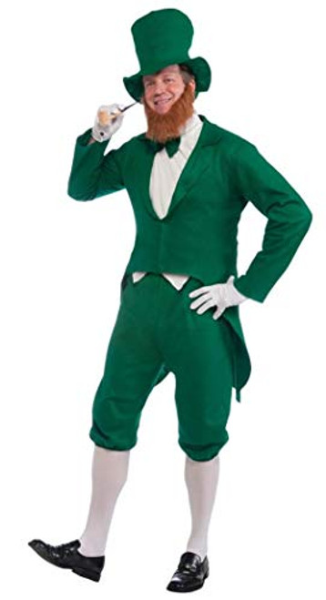 Forum Novelties Mens Adult Leprechaun Costume Green White One Size