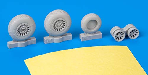 Eduard EDB648534 Brassin 1 48-A-26 B-26 Invader Wheels  ICM