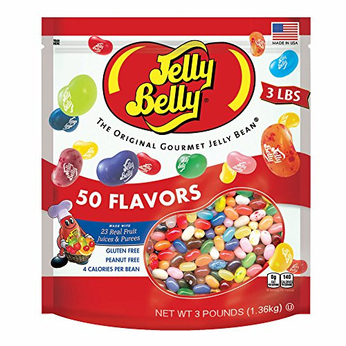 Jelly Belly 50 Flavor Gourmet Jelly Beans 3 lbs.