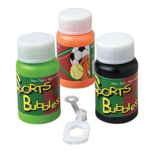 U.S. Toy MU716 24 Box Sports Mini Bubbles U.S. Toy MU716 24 Box Sports Mini Bubbles