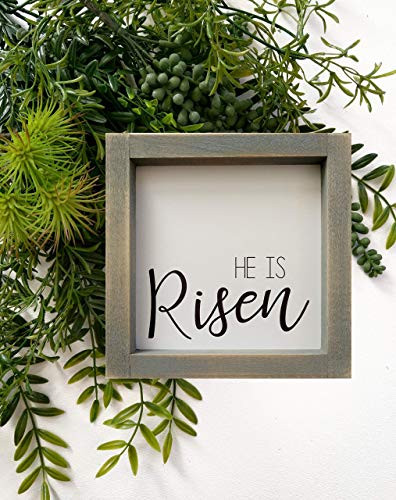 He Is Risen - Mini Sign
