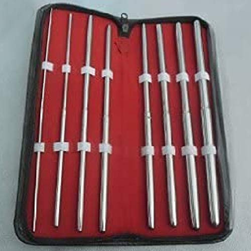 Pratt Uterine Dilator Set 8 Pcs Straight Ob Gynecology Ddp Instruments