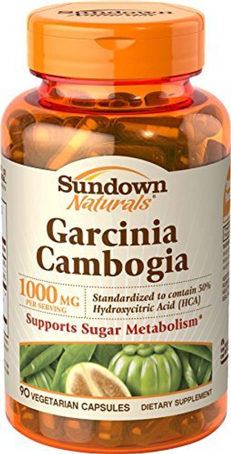 Sundown Naturals Garcinia Cambogia 1000 mg 90 Vegetarian Capsules by Sundown Naturals