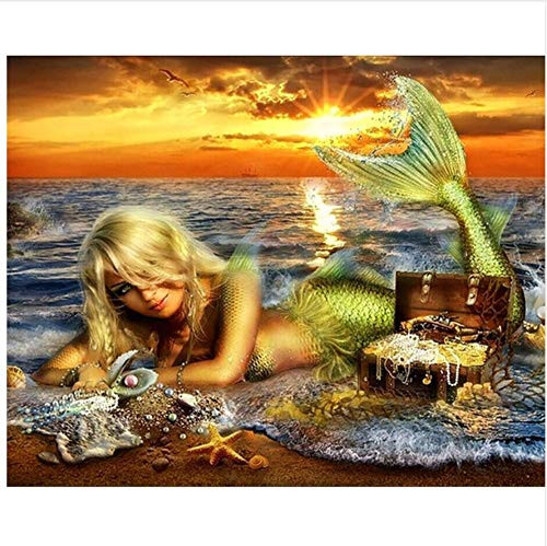 Jigsaw Puzzle 1000 Piece Mermaid and Treasure Classic Puzzle DIY Kit Wooden Toy Unique Gift Home Decor Jigsaw Puzzle 1000 Piece Mermaid and Treasure Classic Puzzle DIY Kit Wooden Toy Unique Gift Home Decor