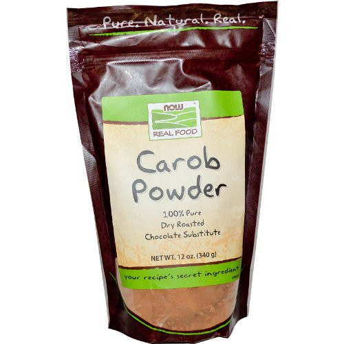 NOW Foods - Carob Powder Roasted - 12 oz.