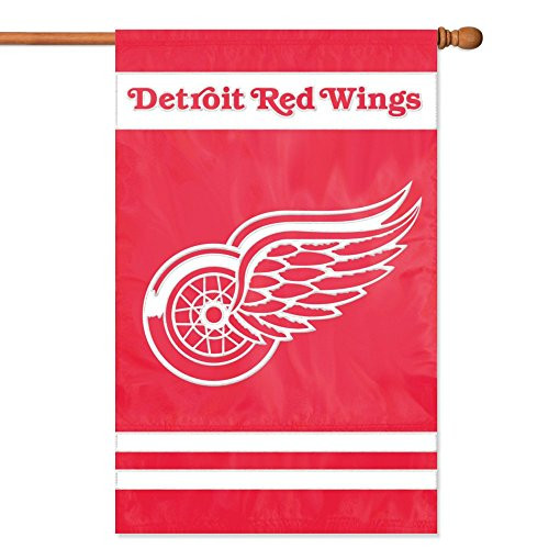 Party Animal Detroit Red Wings Banner NHL Flag Party Animal Detroit Red Wings Banner NHL Flag