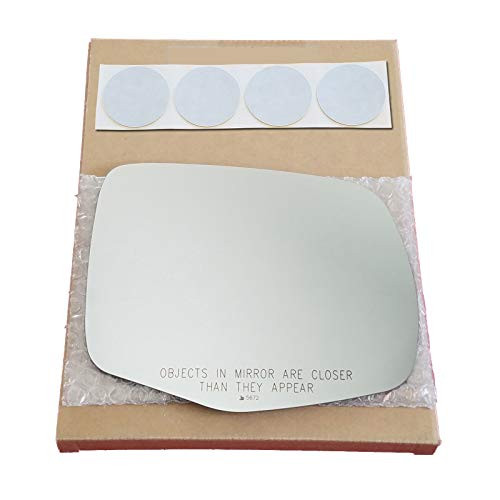 Mirror Glass Replacement  plus  Adhesive Pads for 2016-2019 Honda Pilot Passenger Side