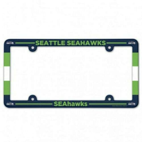 Seattle Seahawks License Plate Frame Two Pack Set