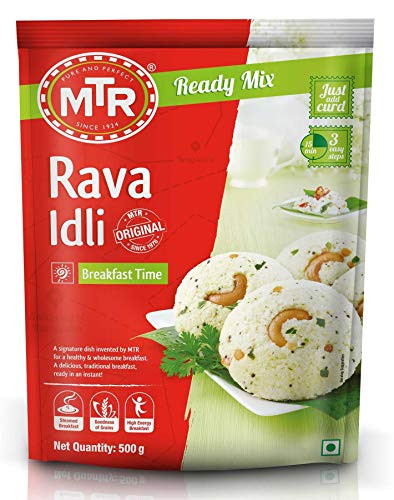 MTR Rava Idli  wheat cake mix  - 500g -  pack of 3