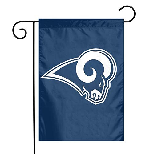 Stockdale Los Angeles Rams Garden Flags 12x18 Inches Suitable for Outdoor Garden Decoration