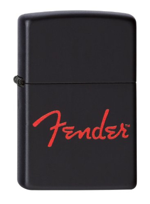 Zippo Pocket Lighter Fender Lighter Black Matte