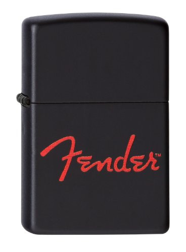 Zippo Pocket Lighter Fender Lighter Black Matte