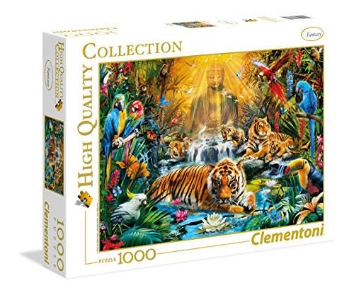 Clementoni 39380.0 Clementoni-39380 Collection-Mystic Tigers-1000 Pieces Multi-Colour 6  EU