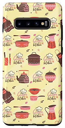 Galaxy S10 plus  Cooking Queen Of The Kitchen Chef Cook Culinary Student Gift Case