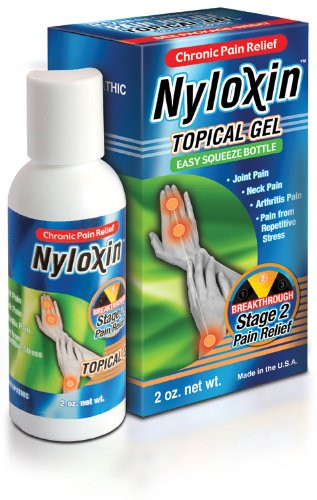 Nyloxin Pain Relief Gel Easy Squeeze Bottle Topical Pain Reliever for Relieving Arthritis Muscle and Joint Pain  2 oz