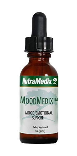 MoodMedix - Bioavailable Liquid Cats Claw  and  Turmeric Root Drops - Mood Stress Response  and  Emotional Support Supplement - Liquid Herbal Extract Tincture  1oz