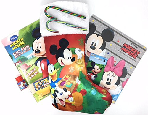 Mickey Christmas Stocking Stuffer Bundle Gift Set 7 Pieces