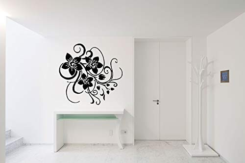 Flowers Floral Plant Garden Wall Vinyl Sticker Car Mural Decal Art Decor LP3965