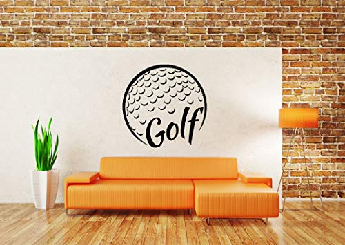 Vinyl Sticker Golf Ball Sign Emblem Player Silhouette Sport Game Girls Boys Room Poster Mural Decal Wall Art Decor SA3721 Vinyl Sticker Golf Ball Sign Emblem Player Silhouette Sport Game Girls Boys Room Poster Mural Decal Wall Art Decor SA3721