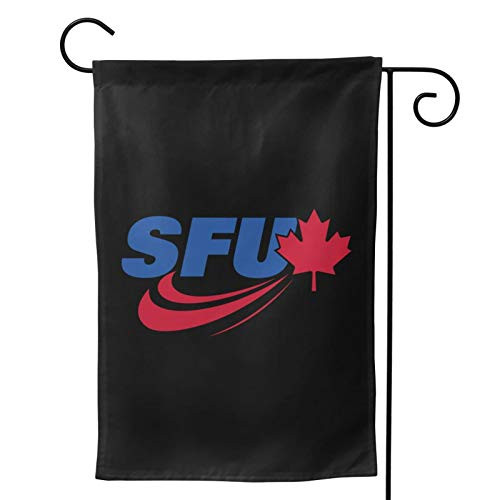 CMVBI Simon Fraser University Garden Flag Vertical Double Sided Seasonal Yard Outdoor Flag Indoor Decoration