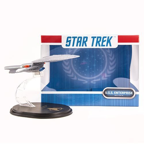 QMx Star Trek TNG U.S.S. Enterprise D Mini Masters Collector Ship