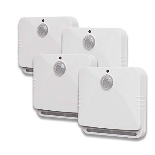 As Seen On TV Sensor Brite Motion Activated LED Lights  4  4-Pack White