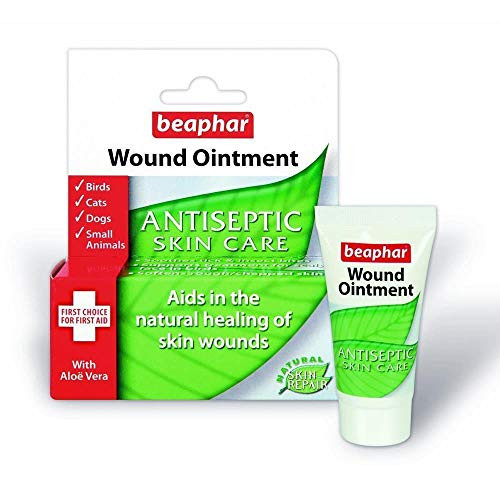 Beaphar Wound Ointment Antiseptic Skin Care for Dogs Cats  and  Small Animals 30ml