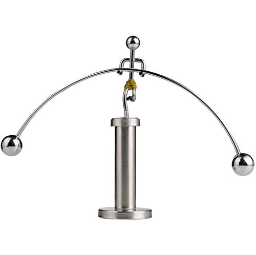 Sunnytech Steel Balance Toy Weightlifter Kinetic Art balance Toy Balancing Decompressive Science Psychology Home Offic Decor Desk Decor Toy