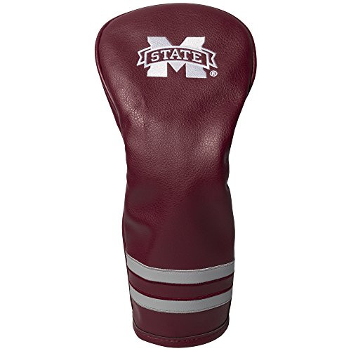 Team Golf NCAA Mississippi State Bulldogs Vintage Fairway Golf Club Headcover Form Fitting Design Retro Design  and  Superb Embroidery