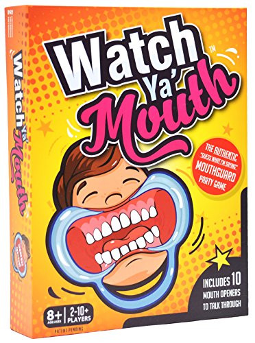 Watch Ya Mouth Family Edition - The Authentic, Hilarious, Mouthguard Party Card Game
