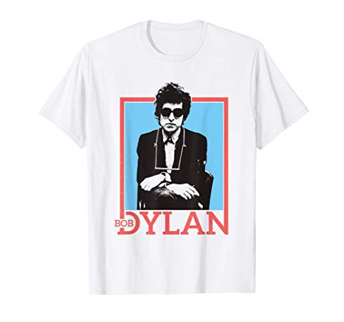 Bob Dylan Outline Tee Officially Licensed T-Shirt Bob Dylan Outline Tee Officially Licensed T-Shirt