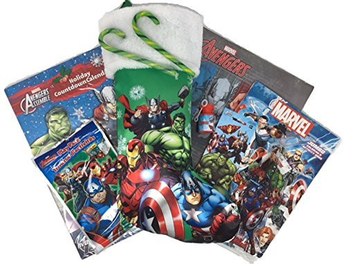 Avengers Christmas Stocking Stuffer Bundle Gift Set 9 Pieces