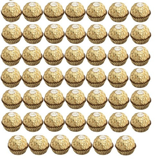 Ferrero Rocher Hazelnut Chocolate 48 Pieces - TJ14 Ferrero Rocher Hazelnut Chocolate 48 Pieces - TJ14