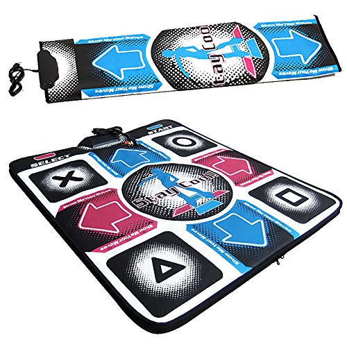 Non-Slip Dance Pad Dancing MatPC Dance Revolution  DDR  Game Pad with USB PlugHigh Sensitive Durable Dancer Blanketfor Laptop AV Video Game