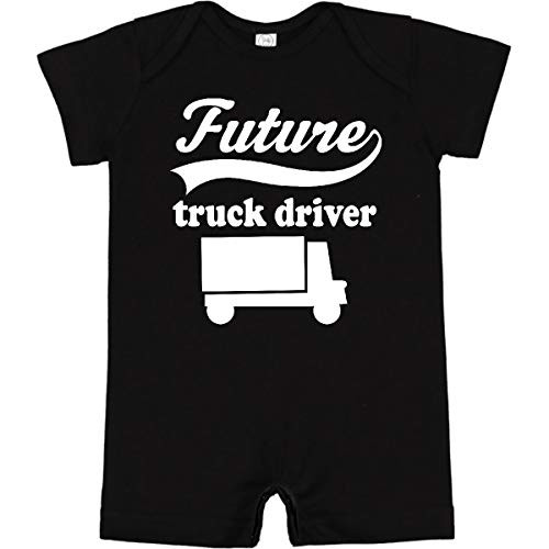 inktastic Future Truck Driver Boys Infant Romper 24 Months Black 2c7d4