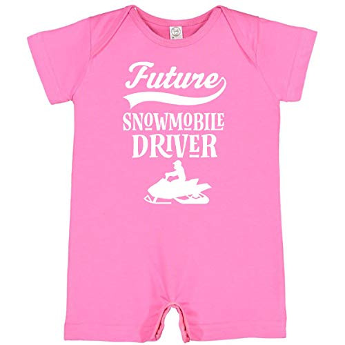 inktastic Future Snowmobile Driver Infant Romper 24 Months Raspberry 2e4e1 inktastic Future Snowmobile Driver Infant Romper 24 Months Raspberry 2e4e1