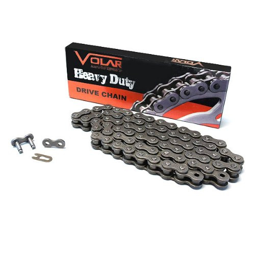Volar Heavy Duty Non Oring Chain for 1976-1978 Kawasaki KE175 B1-B3