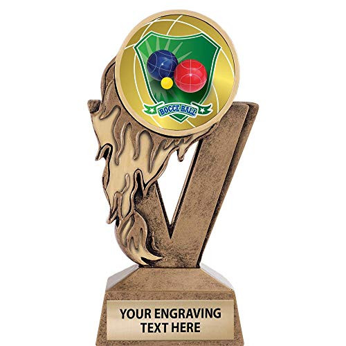 Crown Awards Gold Bocce Ball Trophies 6.25 inch H Custom Fireball Bocce Ball Trophy Prime Crown Awards Gold Bocce Ball Trophies 6.25 inch H Custom Fireball Bocce Ball Trophy Prime