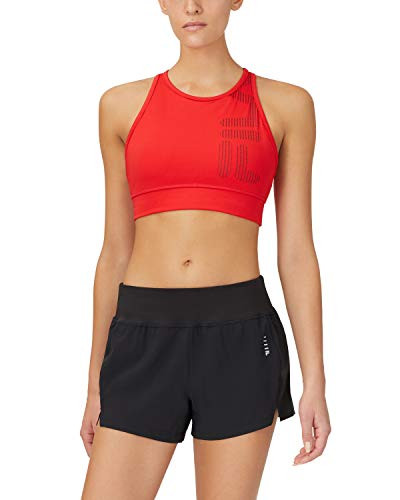 Fila Womens Stretch Woven Running Short Black XL 3
