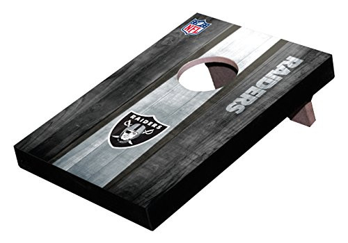 Wild Sports NFL Oakland Raiders Mini Cornhole Game