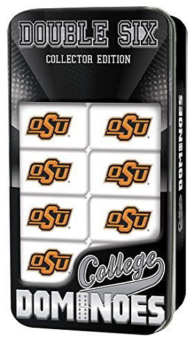 MasterPieces NCAA Oklahoma State Cowboys Double-Six Dominoes