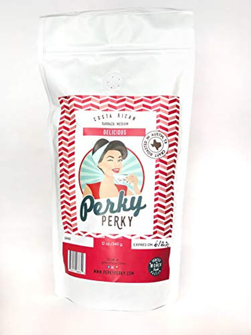 Delicious ? Gourmet Coffee Ground Costa Rican Medium Roast Coffee ? Fresh Tarrazu Coffee by Perky Perky Delicious ? Gourmet Coffee Ground Costa Rican Medium Roast Coffee ? Fresh Tarrazu Coffee by Perky Perky