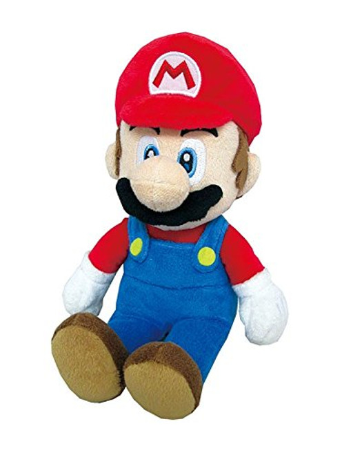 Little Buddy Super Star Collection-1414-Mario Stuffed Plush, 9.5" Little Buddy Super Star Collection-1414-Mario Stuffed Plush, 9.5"