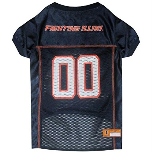 Illinois Fighting Illini Pet Jersey - Large