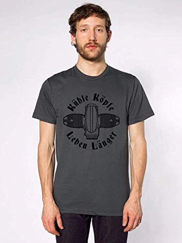 KillerBeeMoto  German Language May Cooler Heads Prevail Short Motorcycle Shirt