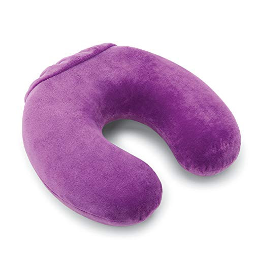 Samsonite Memory Foam Travel Pillow with Pouch Ultraviolet One Size