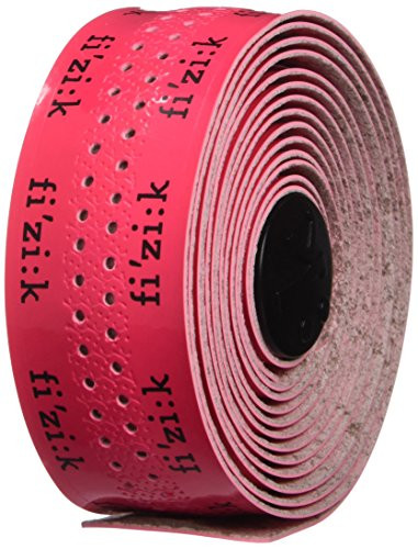 Fizik Superlight Bicycle Handlebar Tape with Logos Glossy Fluorescent Pink