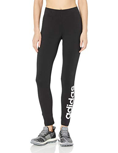 adidas Originals Originals Womens Essentials Linear Tights Black White Small