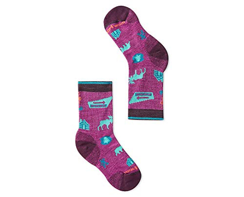 Smartwool PhD Run Light Elite Marble Wash Print Micro Meadow Mauve SM  Womens Shoe 4-6.5